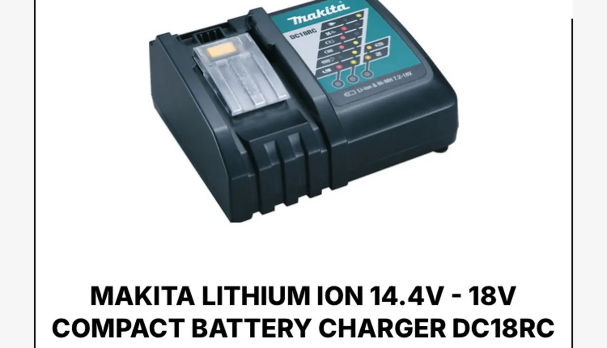 Makita 14-18v charger
