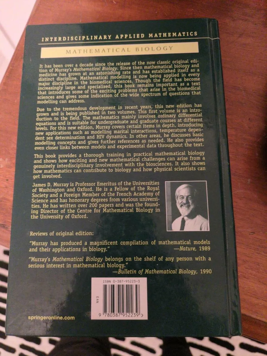 Mathematical Biology Book Free - Image 2