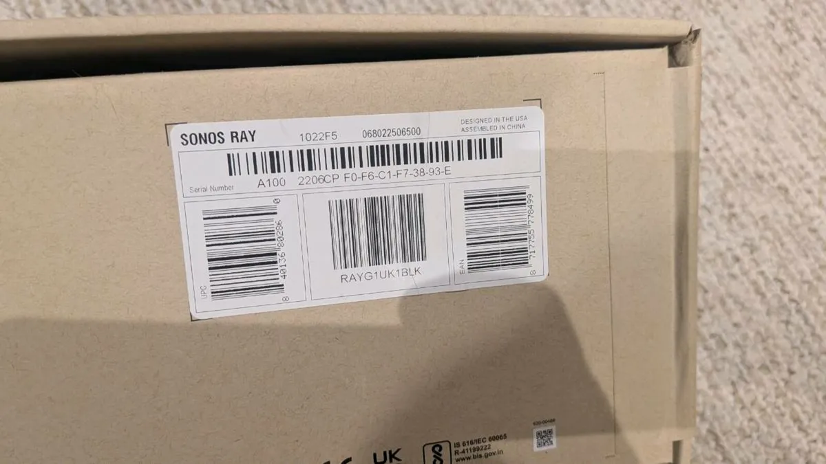 SONOS soundbar wifi speaker - Image 2