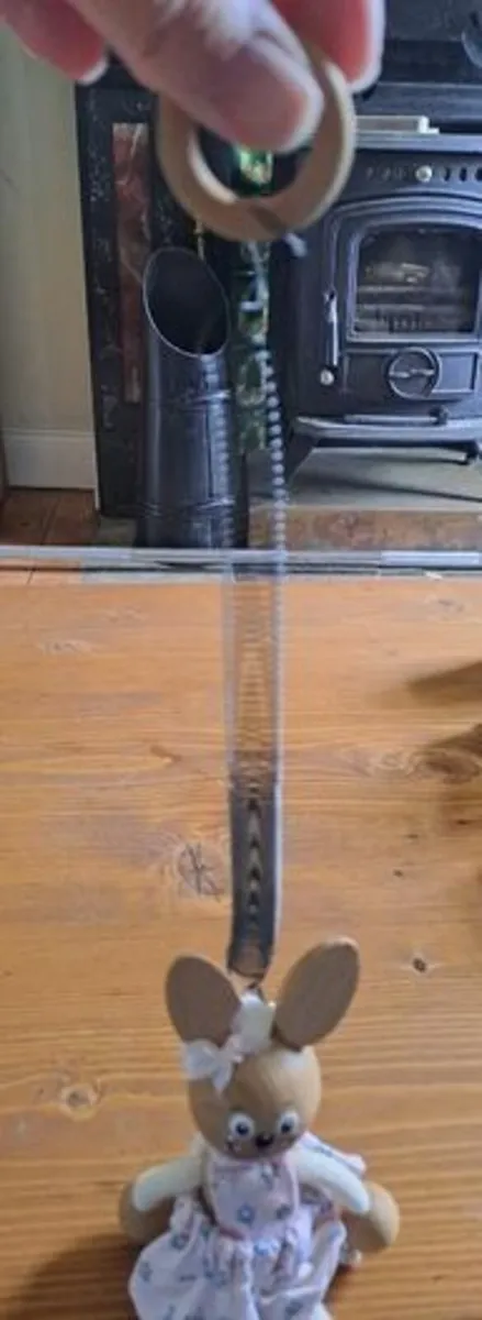 Bunny Bouncy spring wooden toy - Image 4