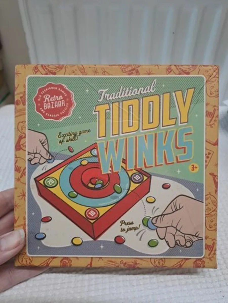 Vintage Traditional Tiddly Winks game - Image 3