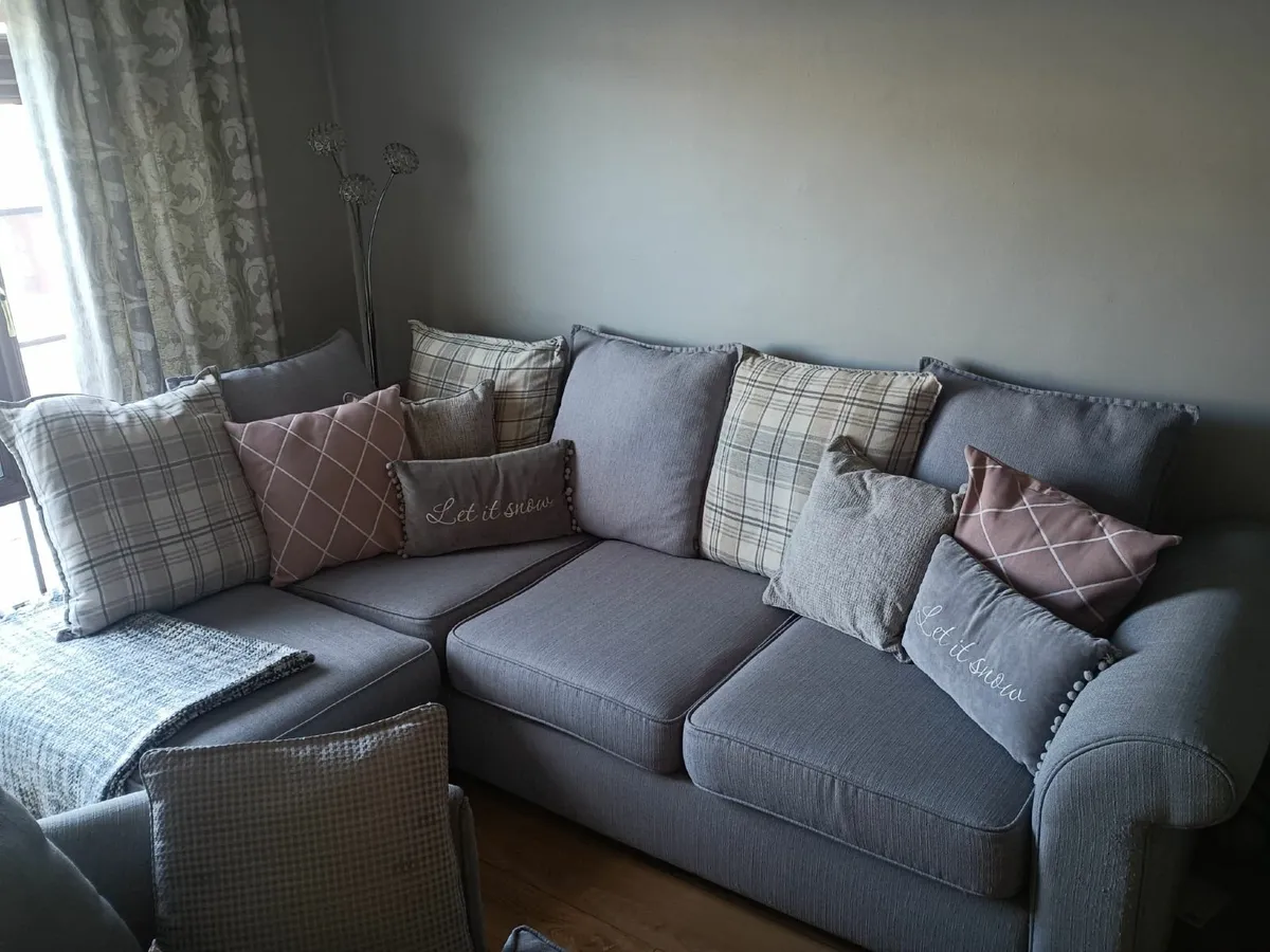 DFS sofa/Couch and cuddle chair - Image 2