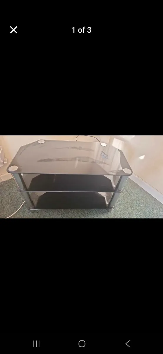 Television glass stand - Image 3
