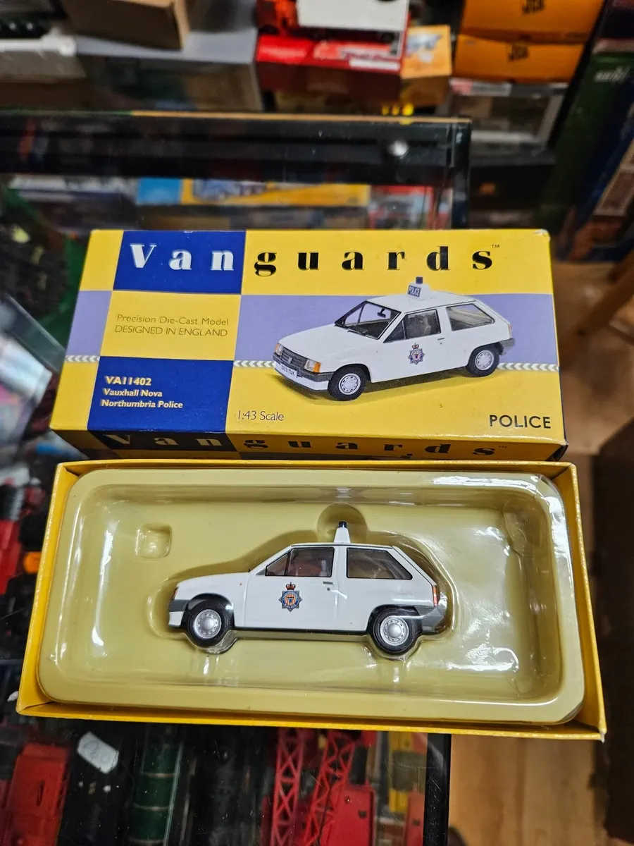 Corgi Vanguards Vauxhall Nova Police Car
