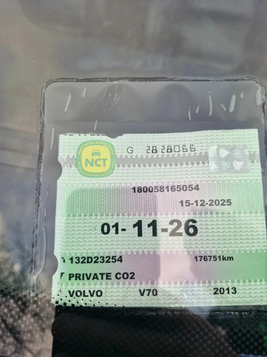 Volvo V70 2013 New NCT!! - Image 2