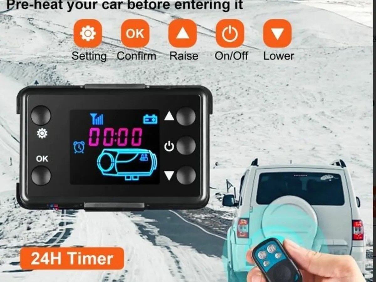 Upgraded Diesel Air Heater 8KW Parking Heater - Image 2