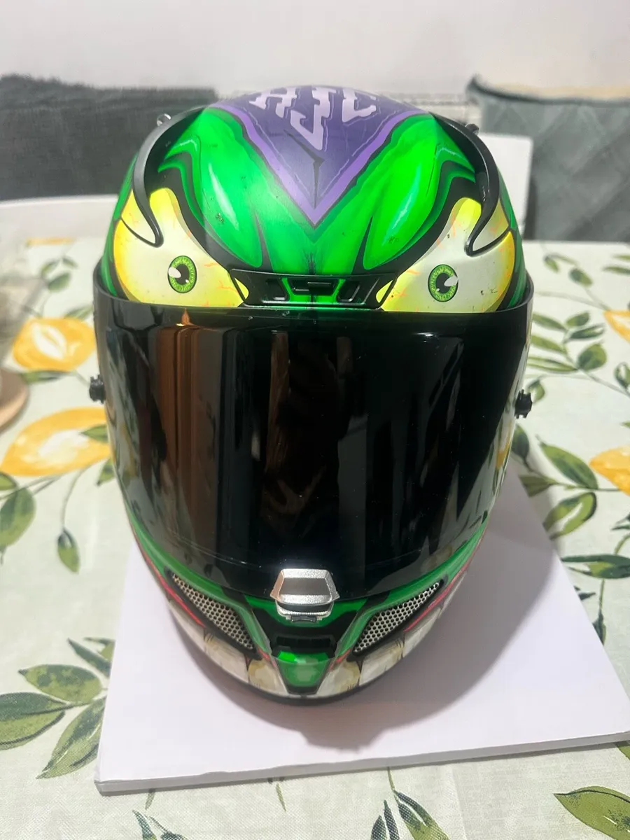 HJC RPHA 11 Green Goblin Marvel Helmet - Image 3