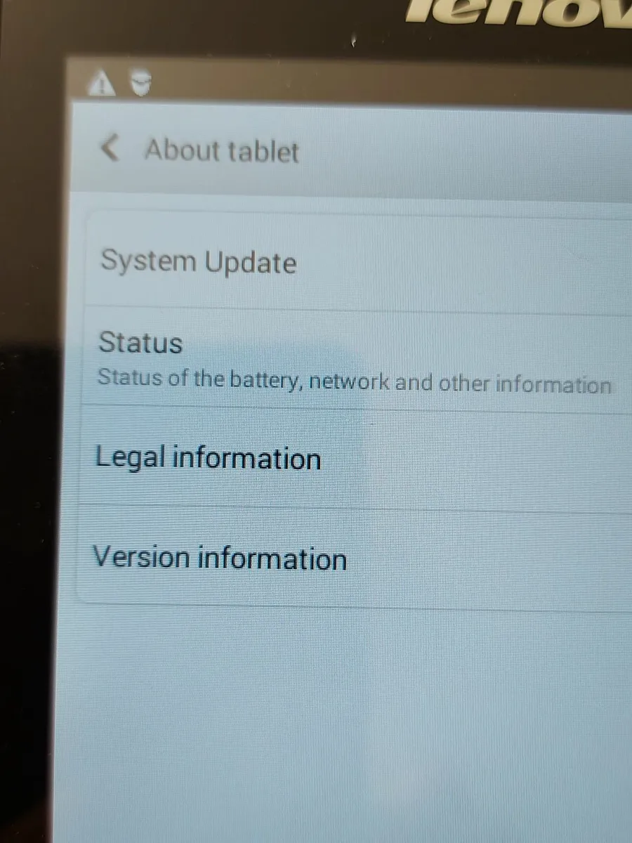 Lenovo Tab2 Model A7-20F, 1GB Ram, 16GB HDD - Image 4