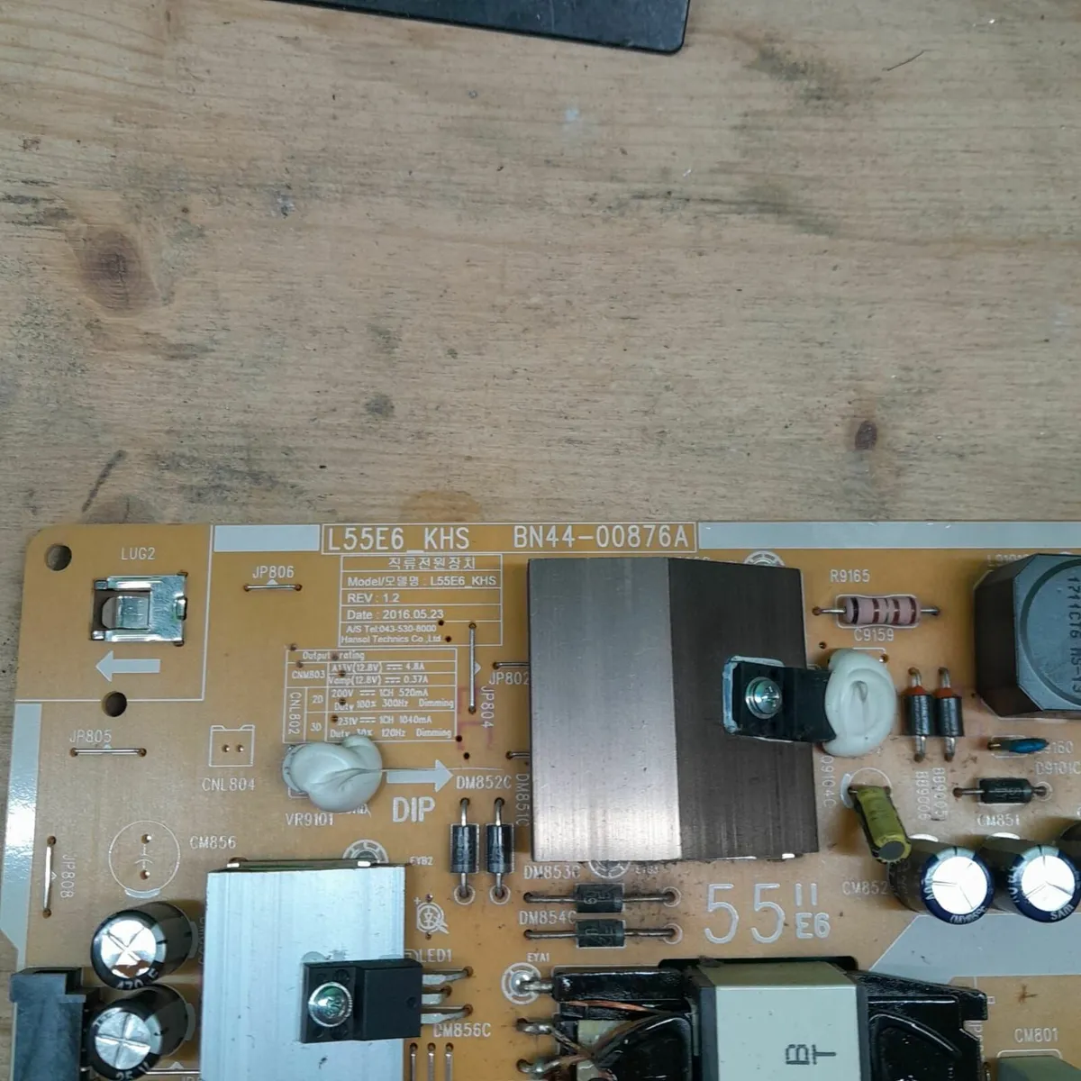 POWER SUPPLY BN44-00876A REV 1.3 - Image 2