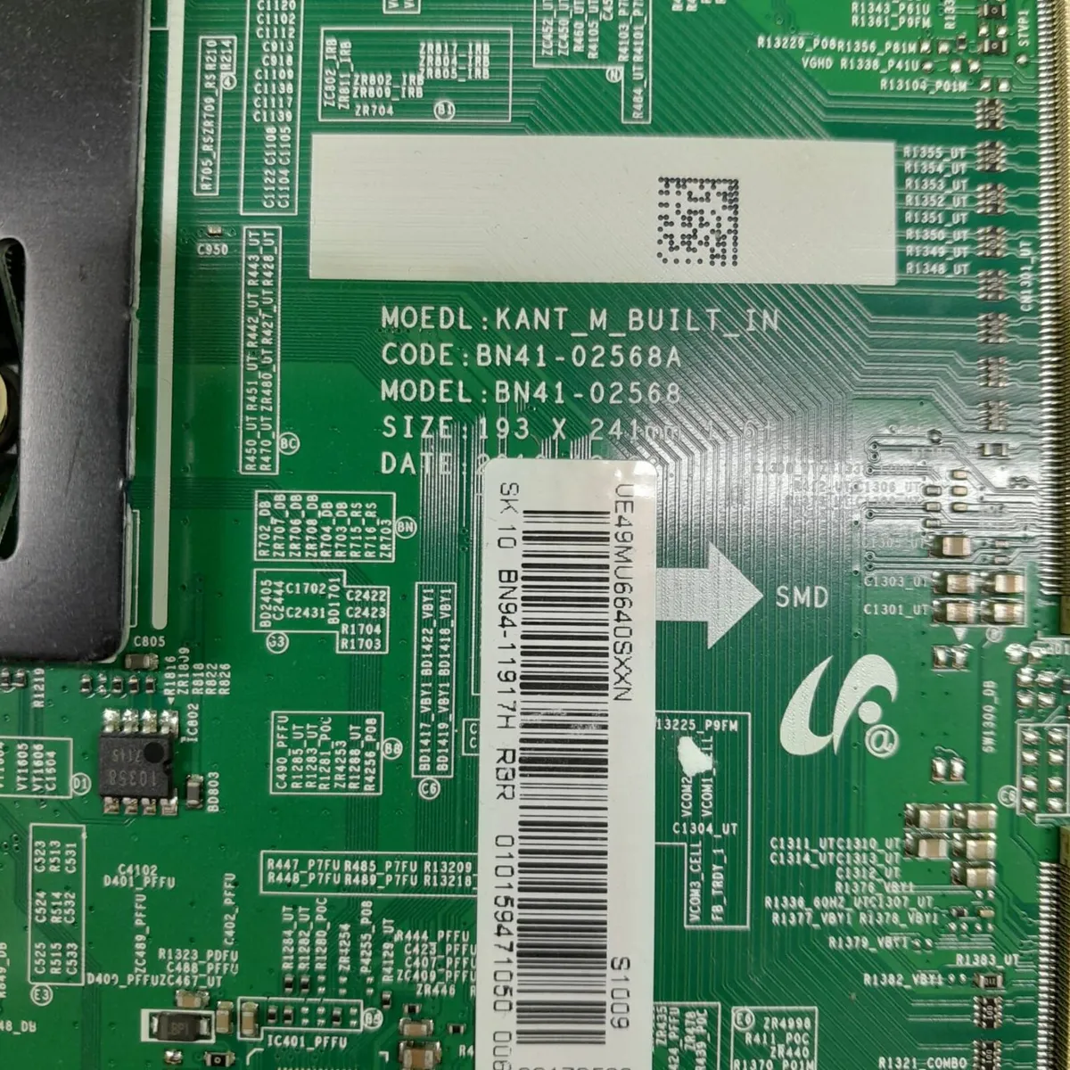 BN41-02568B Main Board From Samsung - Image 3