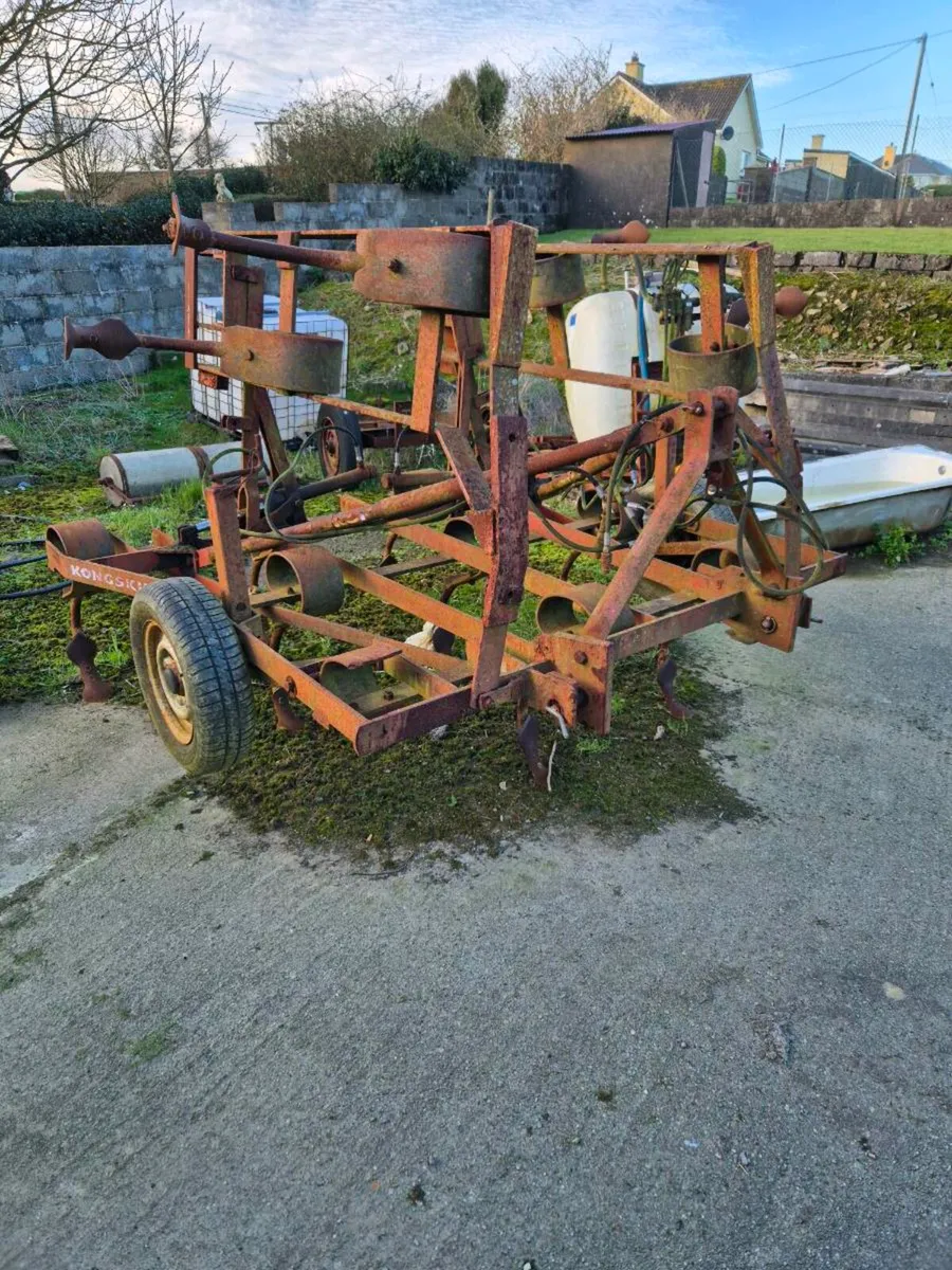 Kongskilde grubber and harrow - Image 1