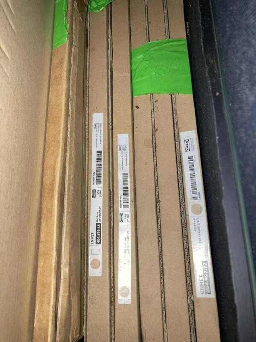 Ikea Ehnet Kitchen Unit Oak Doors - Image 4