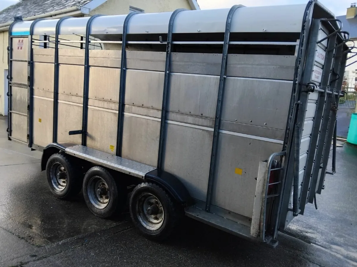 Hudson tri axle cattle trailer - Image 3