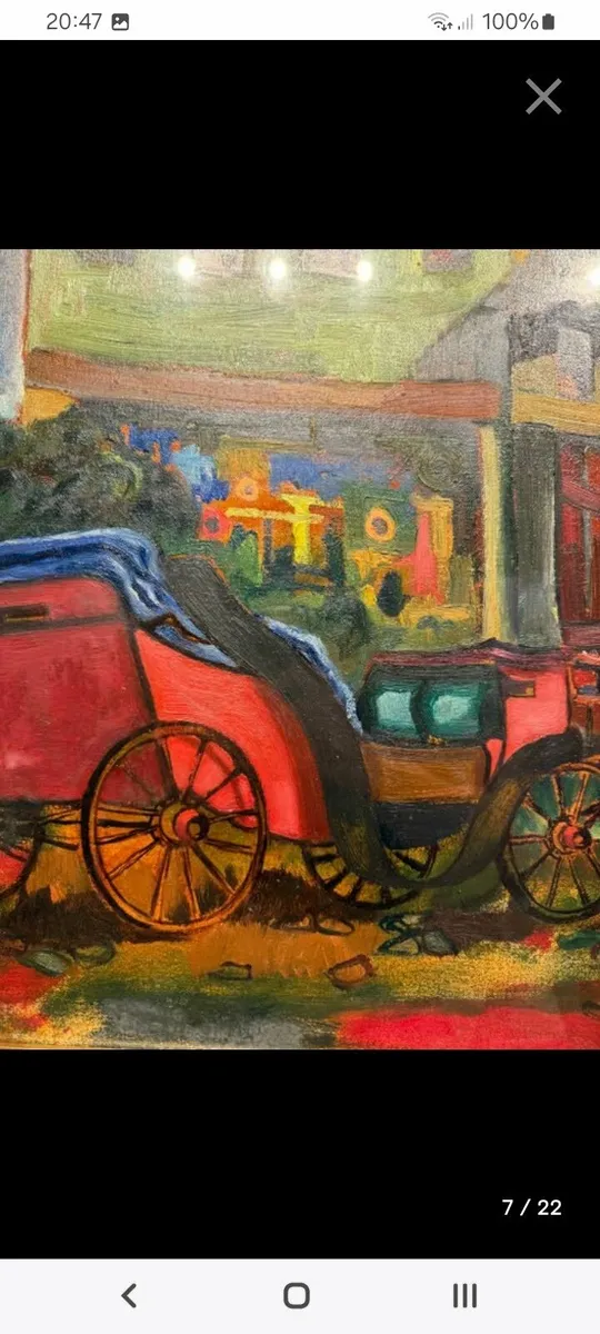 "Carriage with Horse"Alfredo Zanellato (1931-2021) - Image 4