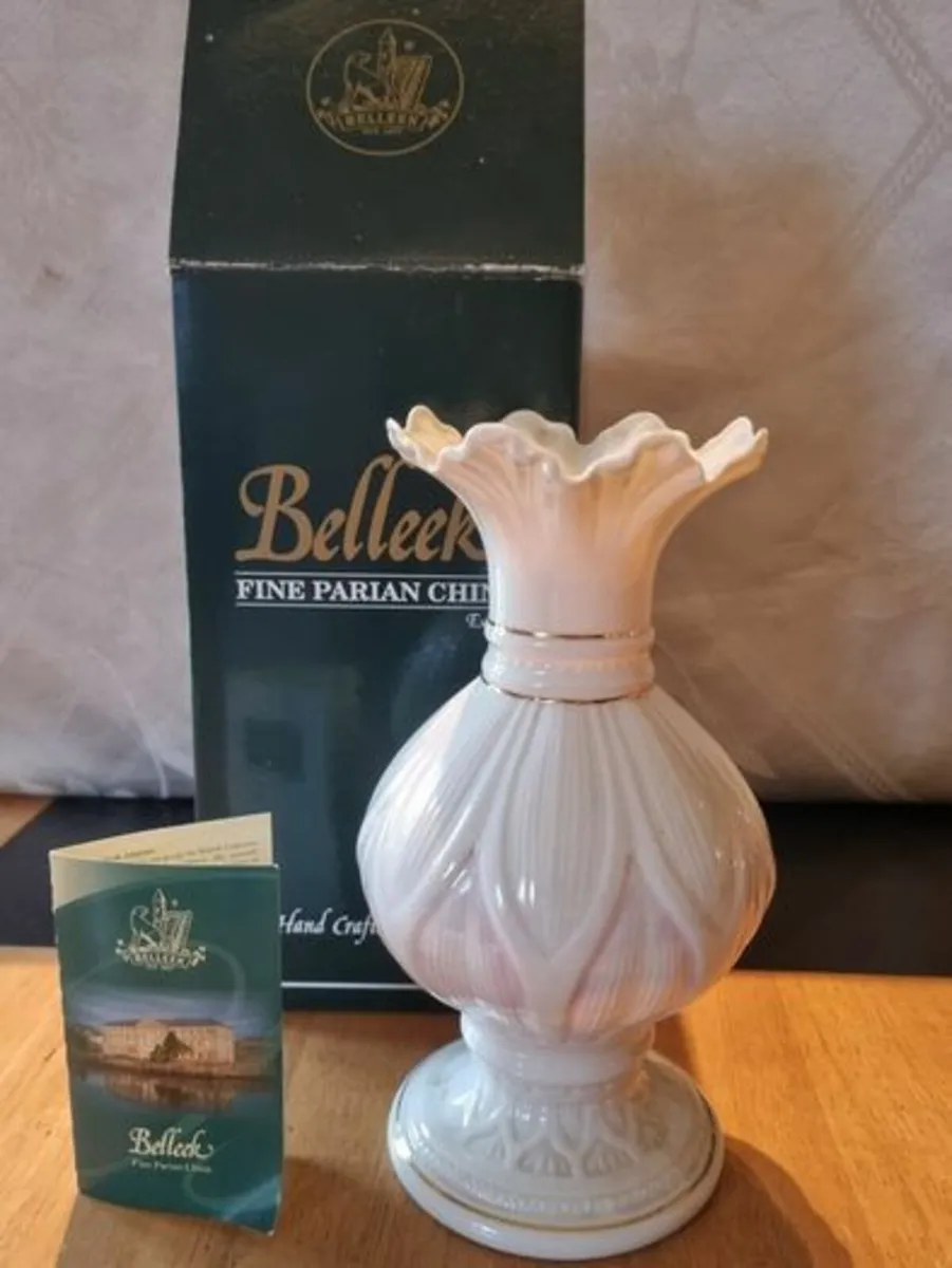 Belleek Vase - Image 1