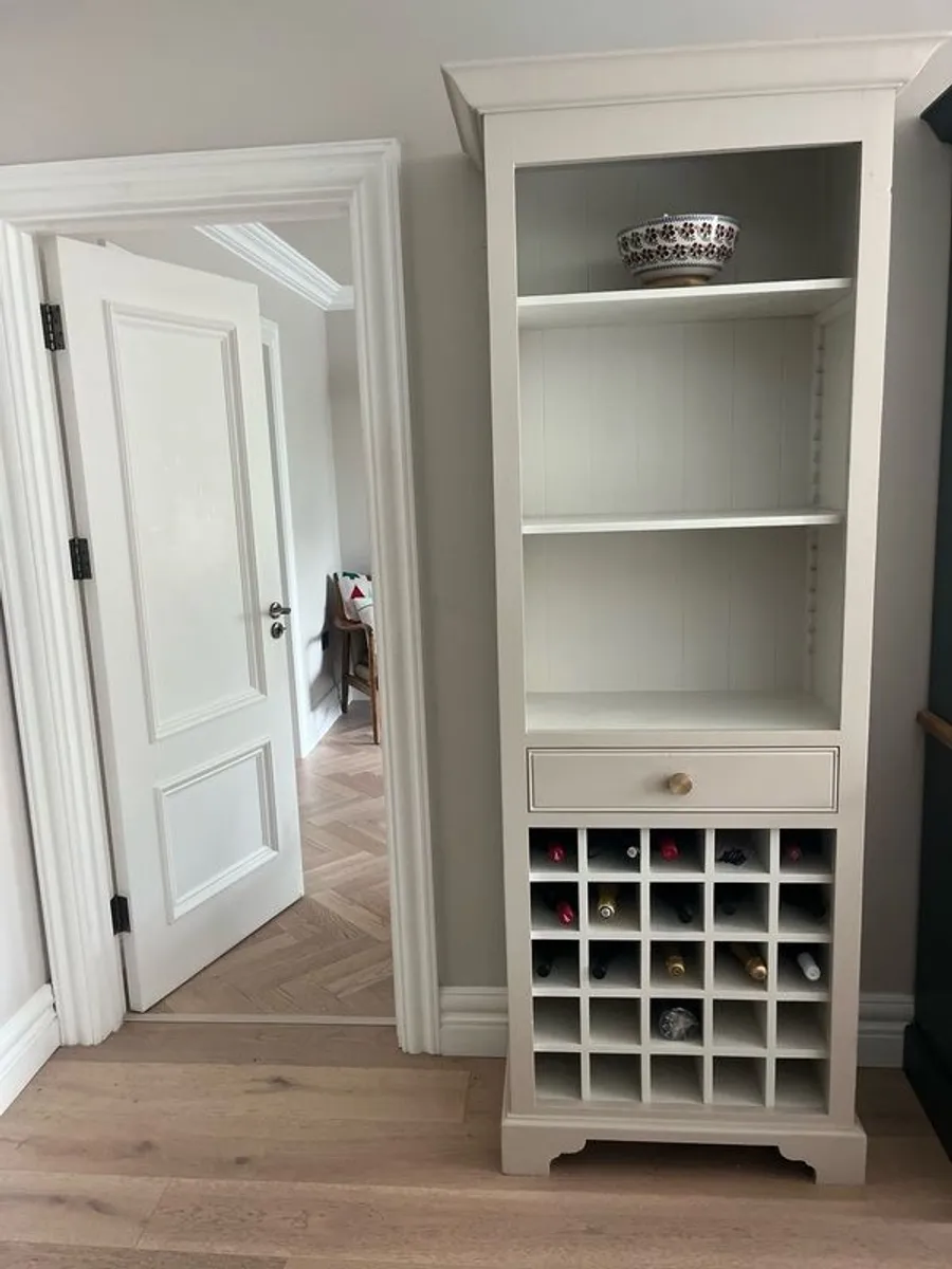 Neptune chichester Kitchen Dining Lounge Wine Rack / Bookcase Larder - Image 2