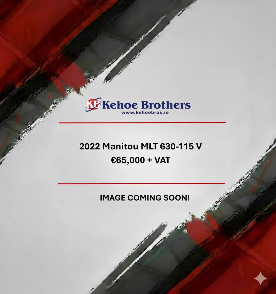 2022 Manitou MLT 630-115 - €65,000 + VAT