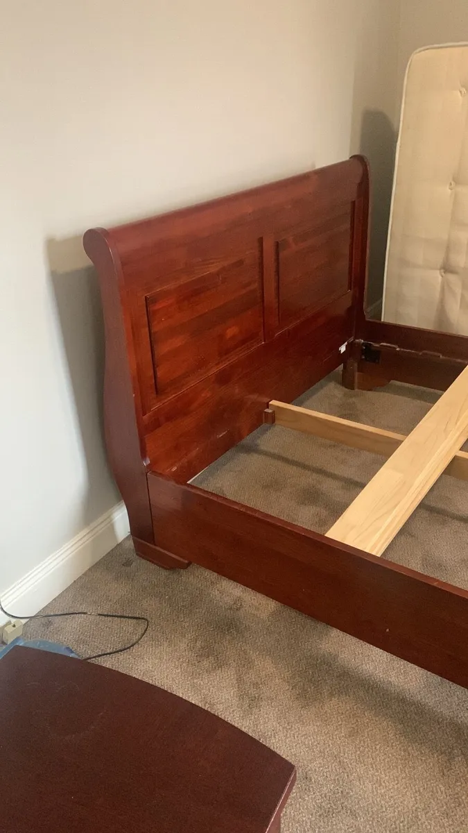 5ft Sleigh bed - Image 2