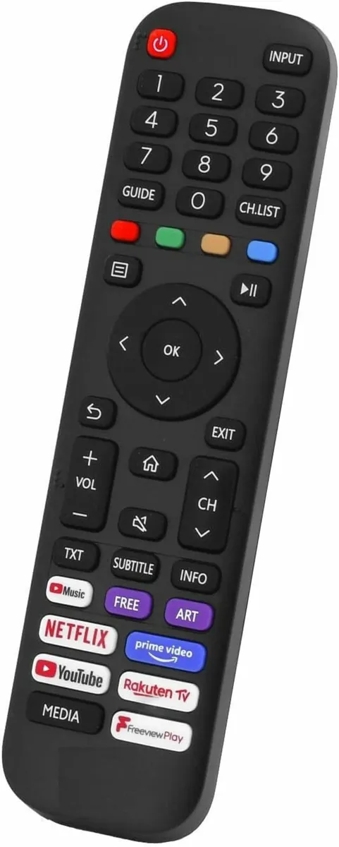 Remote Control Compatible for Hisense Vidaa Smart