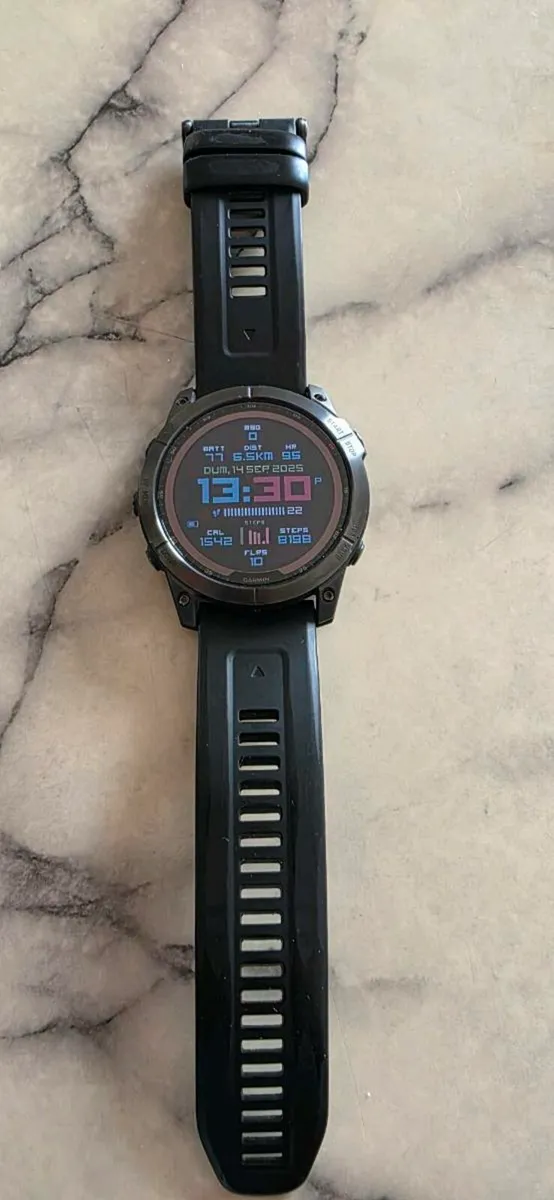 Garmin Fenix 7X Saphire Solar - Image 1