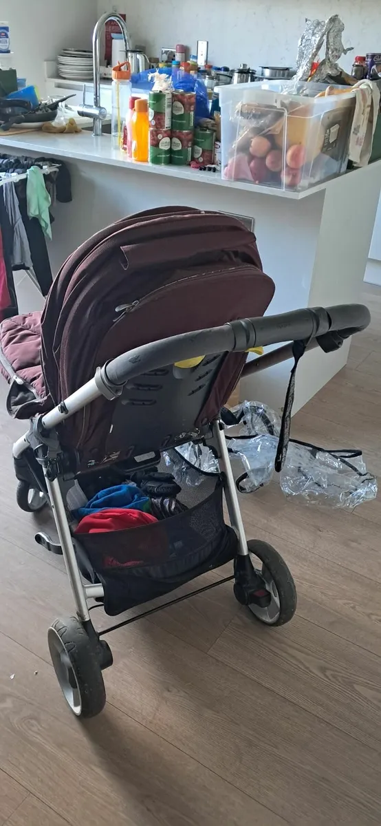 Mammas and Pappas Armadillo Pram/Buggy Foldable(Fu - Image 4