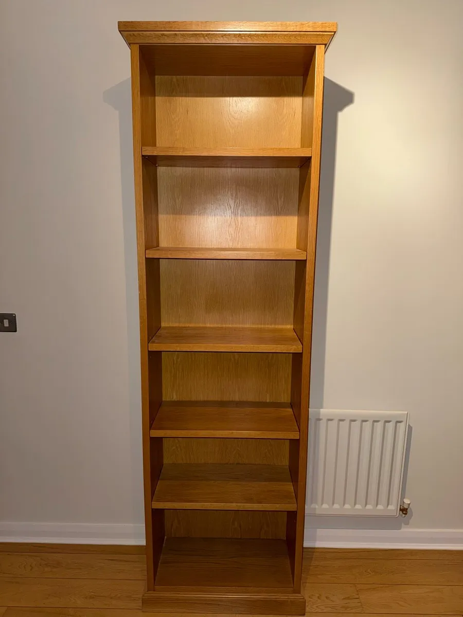 Tall Wooden Bookshelf - Image 2