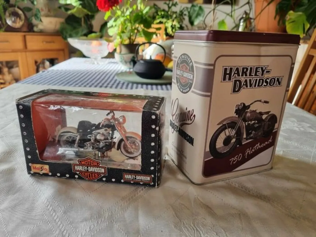 Harley Davidson 1958 FLH Maisto model - Image 1