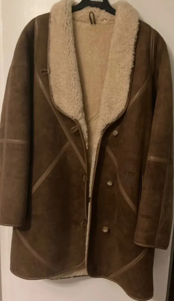 Sheepskin coat