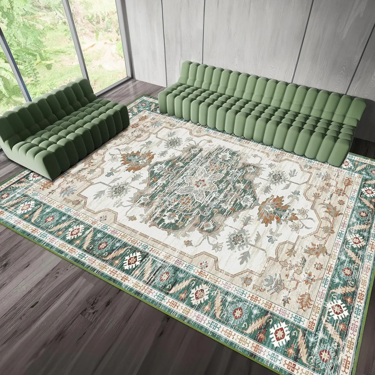 Traditional Area Rugs for Living Room - Extra - Image 2
