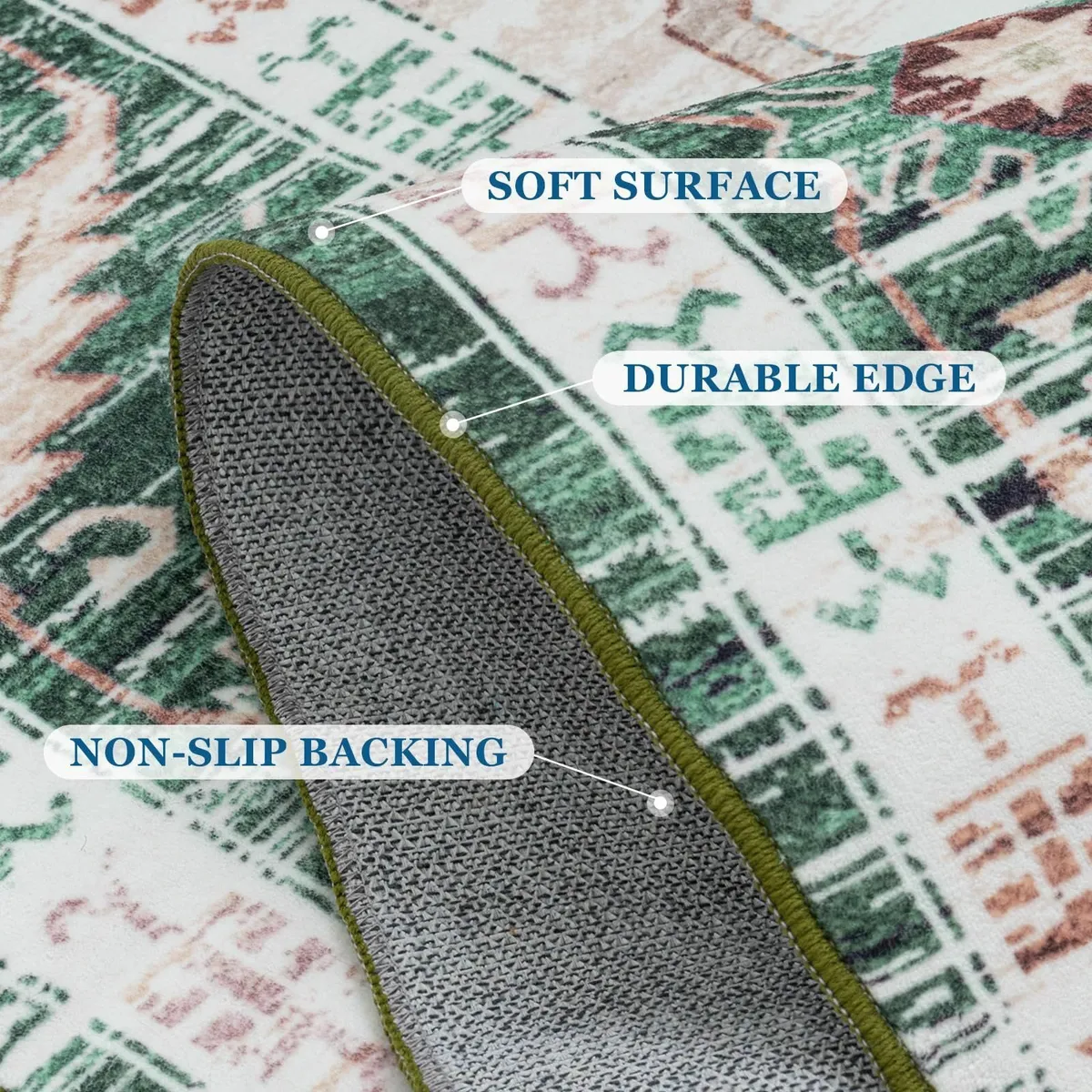 Traditional Area Rugs for Living Room - Extra - Image 4