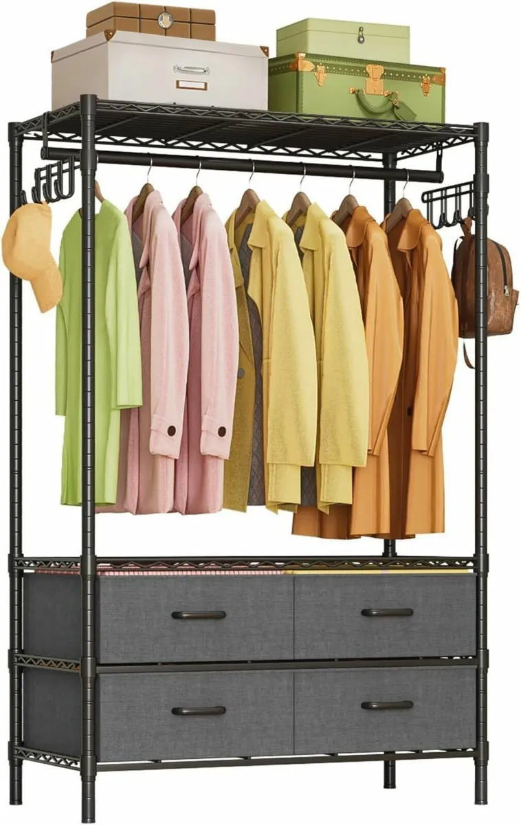 Clothes Rail Heavy Duty Clothing for Hanging - Image 1