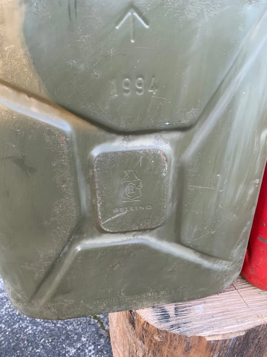 2 Ex-Military Jerry Cans ( Dated 1953 & 1994) - Image 1