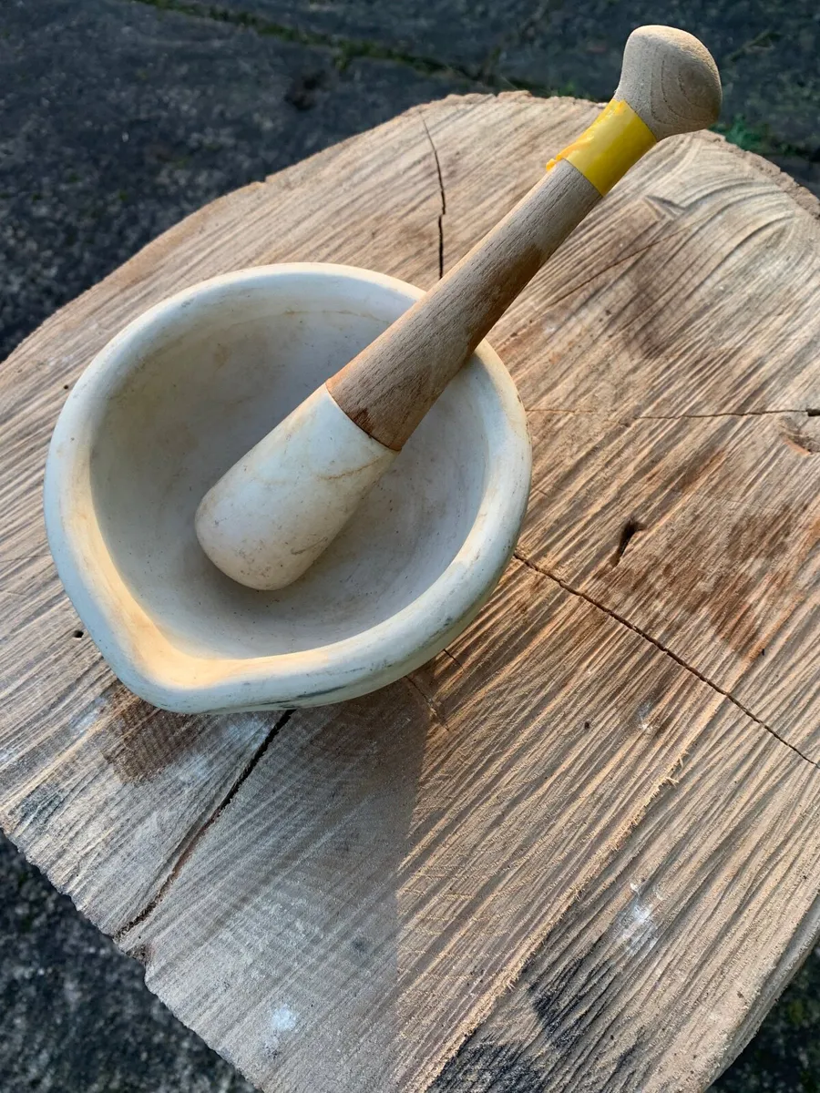 Vintage Mortar & Pestle - Image 3