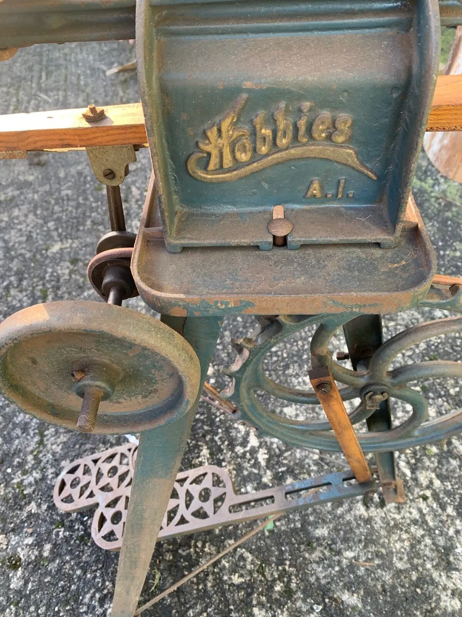 Hobbies A1 Vintage Treadle Fretsaw -1920’s era - Image 3