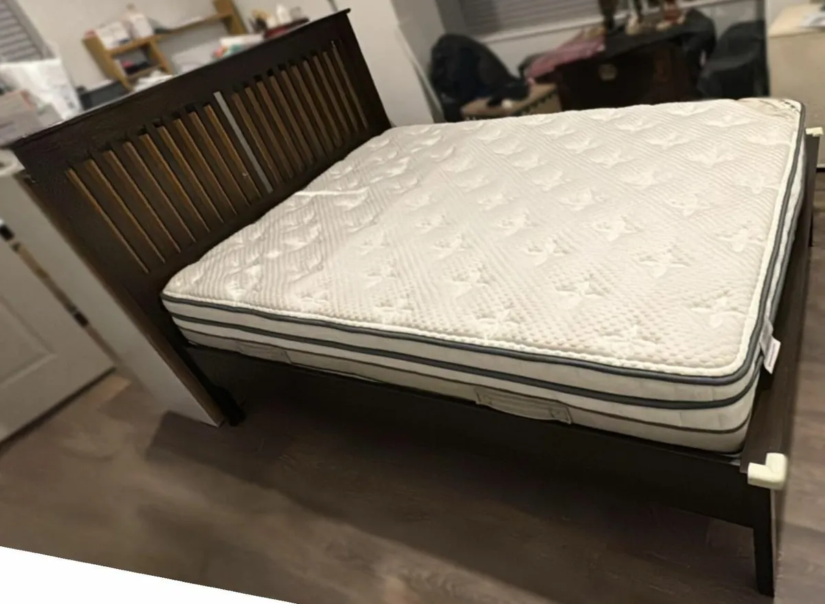 Ezra Double Bed Frame + Cashmere Mattress - Image 3