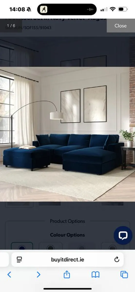Navy Sofa - Image 2