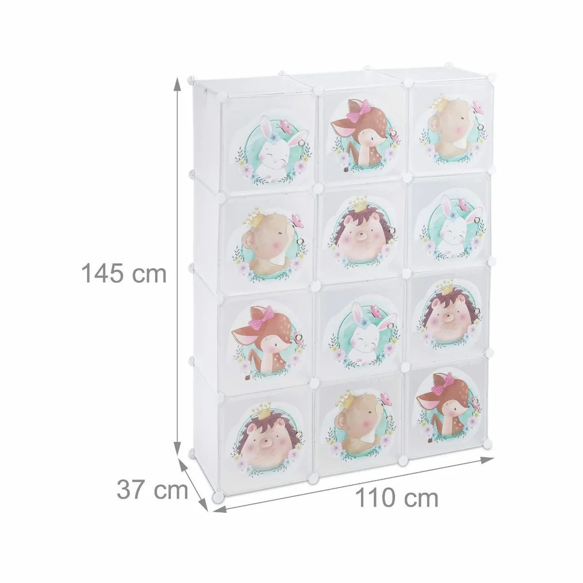 Plug-in Shelving Unit for Kids 2 Clothes Rods - Image 3