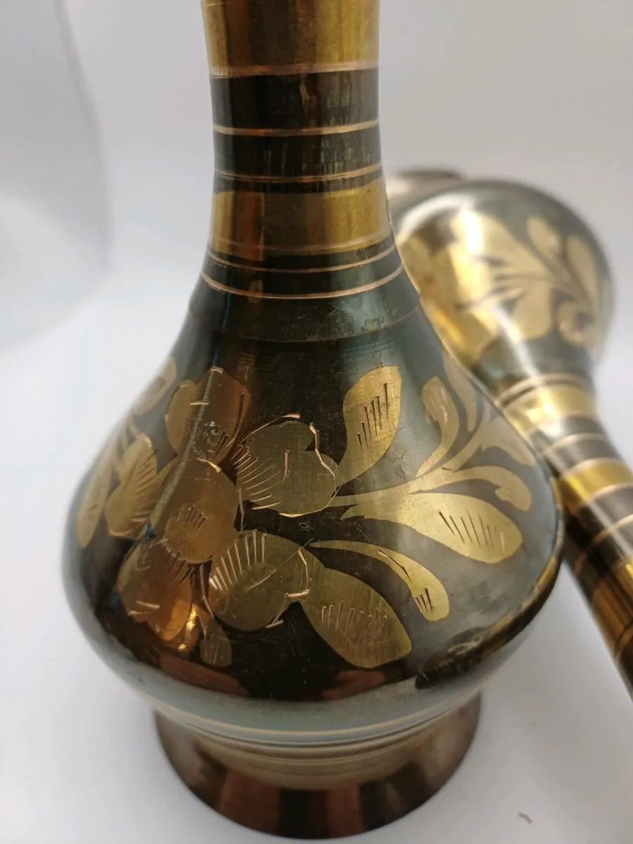 Brass vases - Image 4