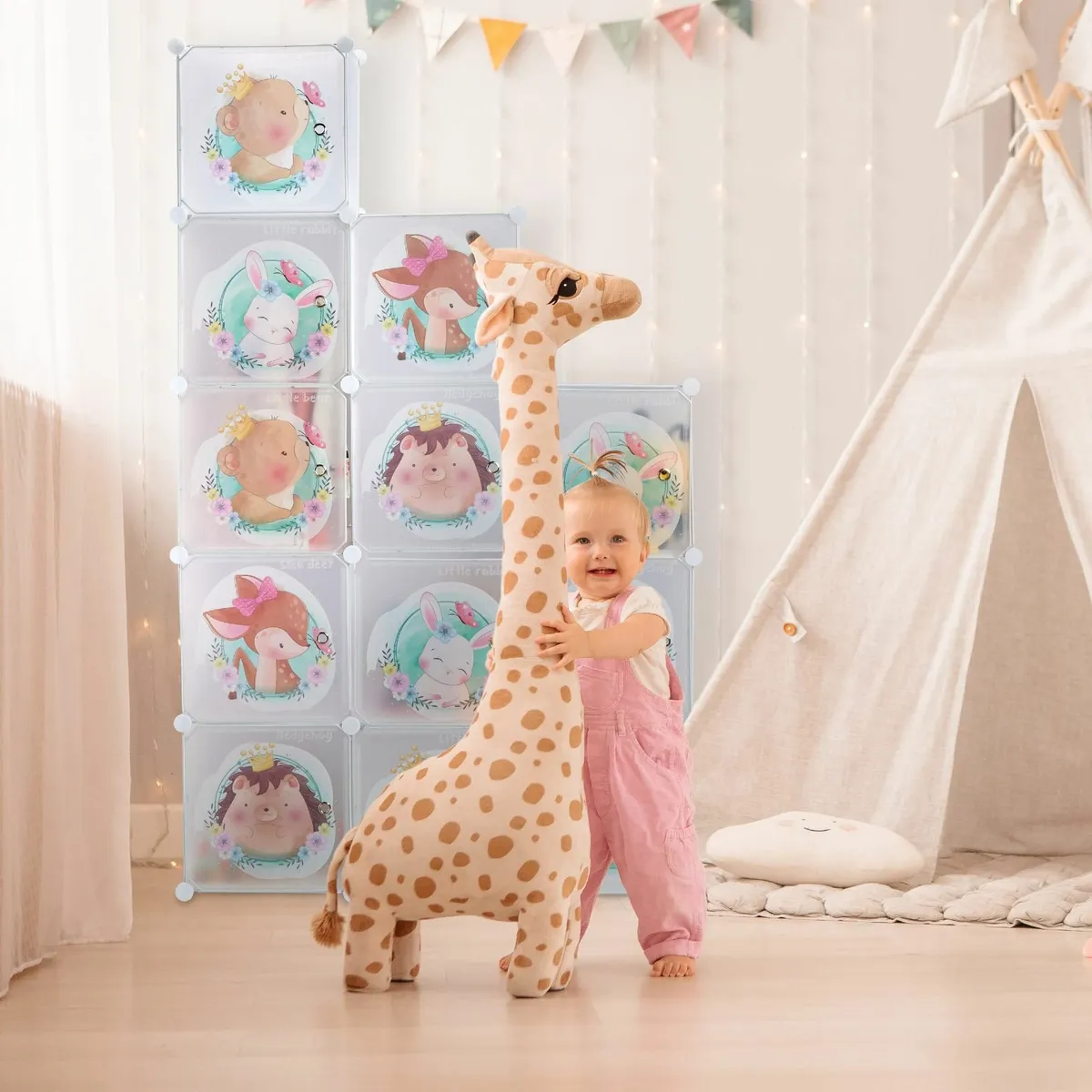 Plug-in Shelving Unit for Kids 2 Clothes Rods - Image 4