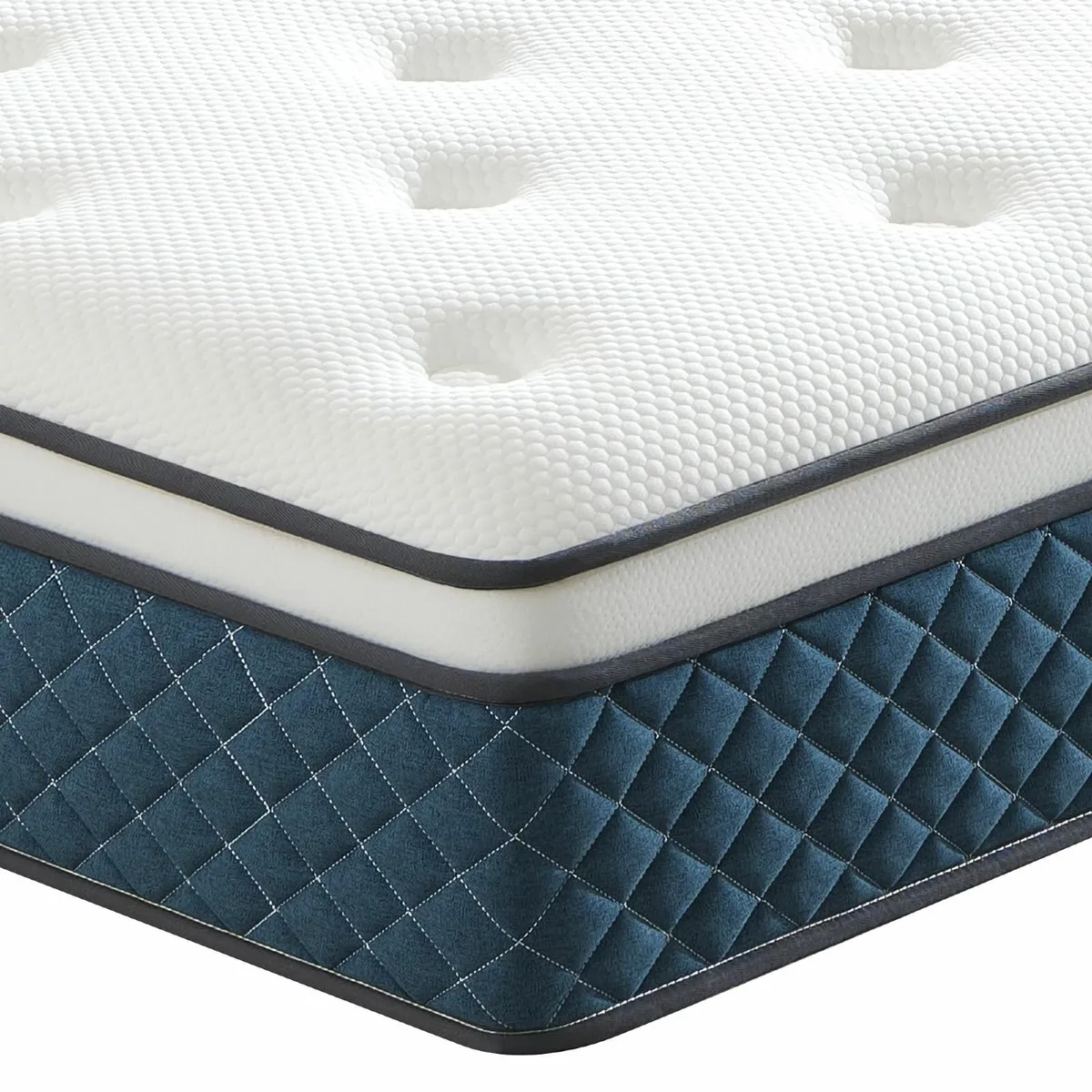 Single Mattress Pocket Sprung Mattresses with - Image 1
