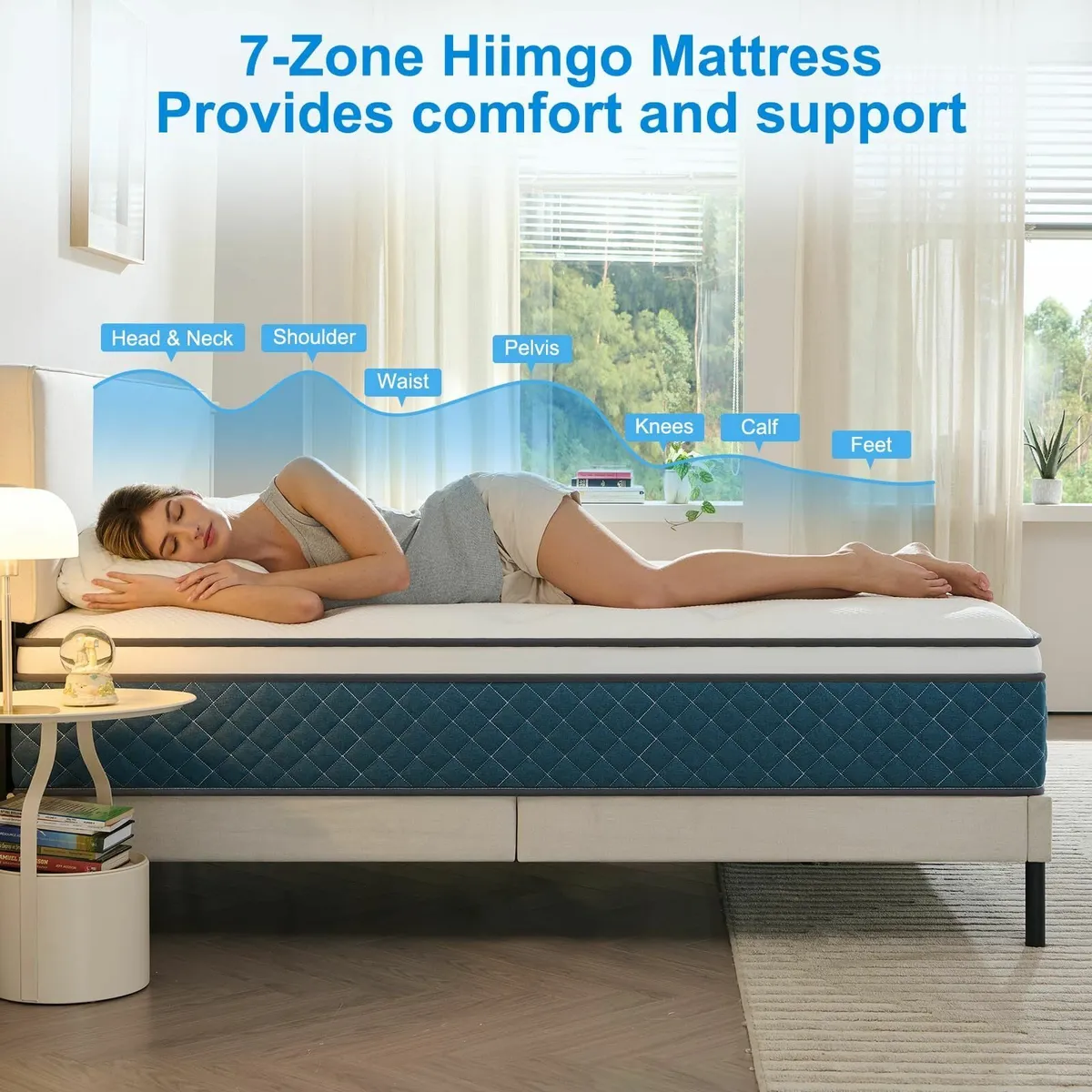 Single Mattress Pocket Sprung Mattresses with - Image 3