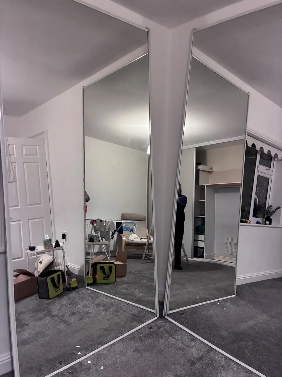 Large wardrobe mirrors - Image 1