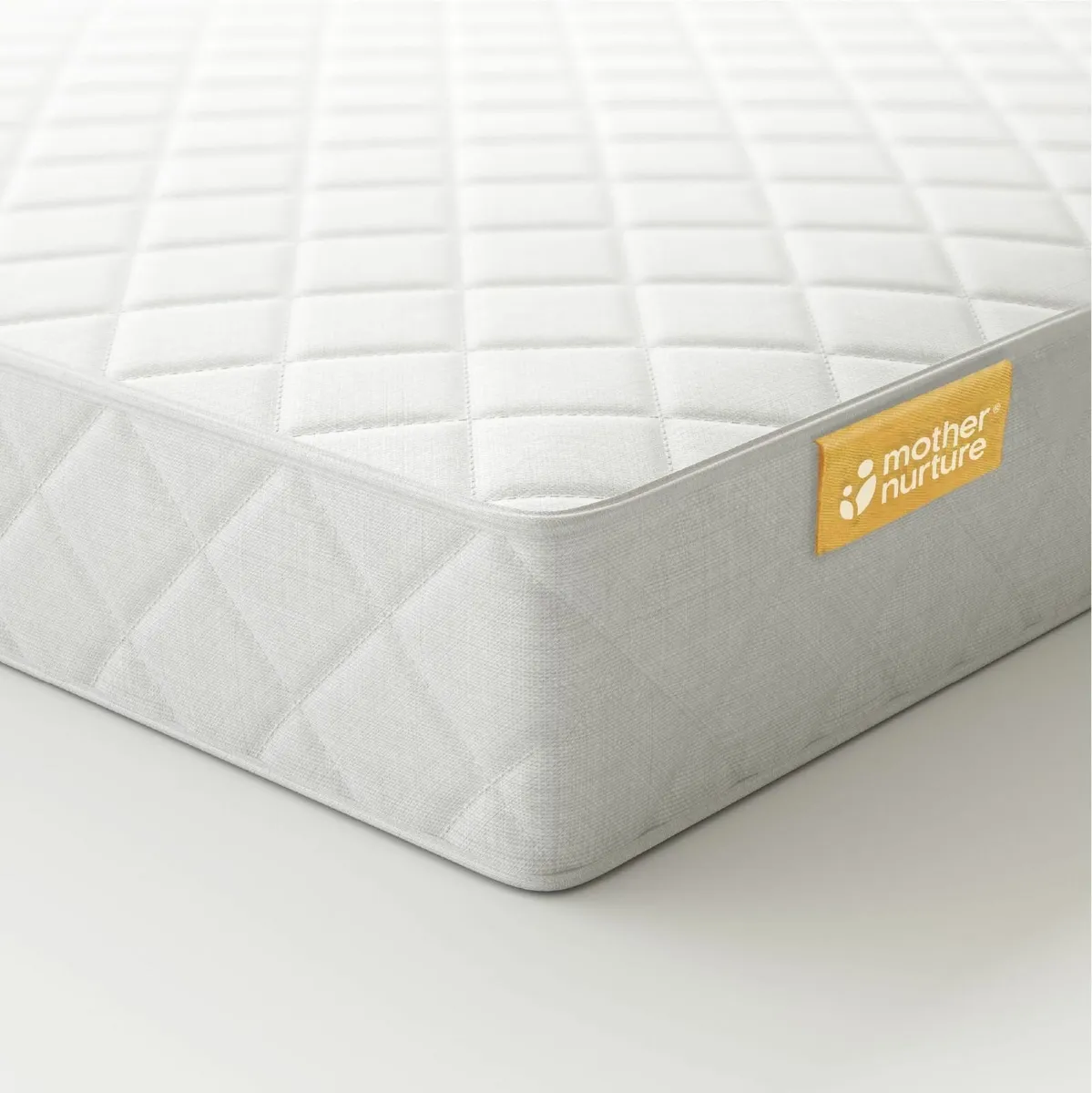 Classic Spring Cot Bed Mattress White 140 x 70 - Image 1