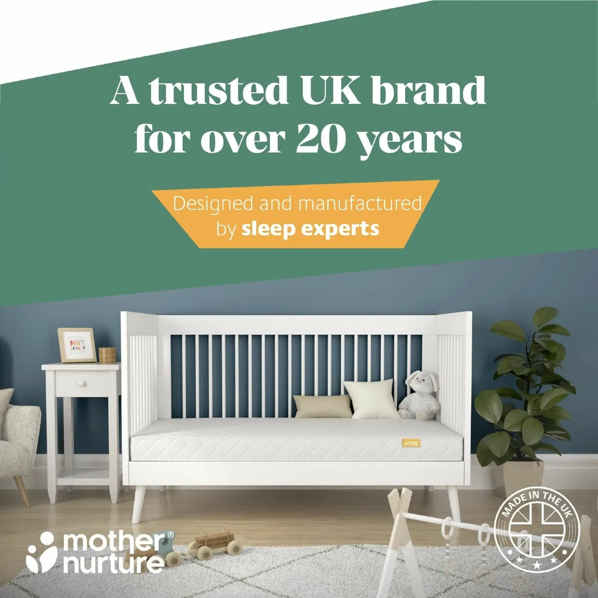 Classic Spring Cot Bed Mattress White 140 x 70 - Image 2