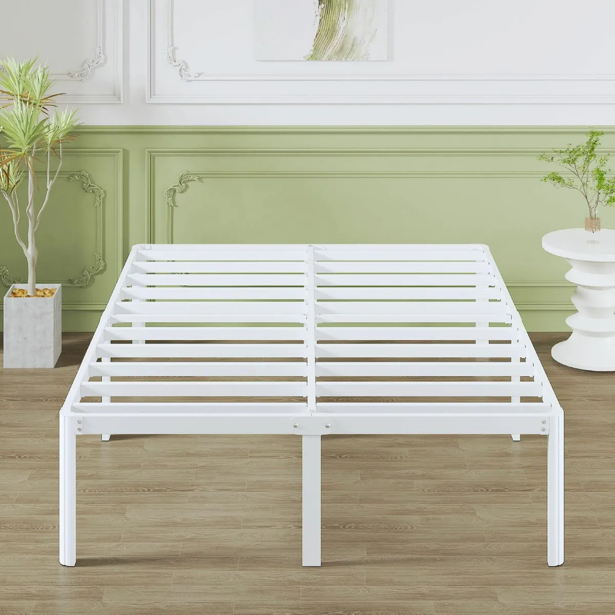 46 cm High European Small Double Bed Frame 120 x - Image 1