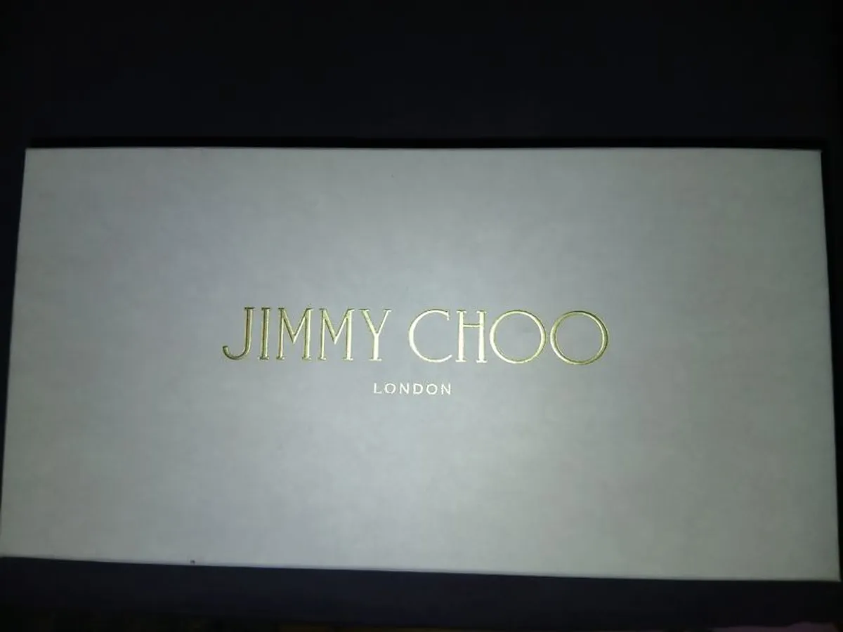 Jimmy Choo gold glitter shoes BNIB - Image 3