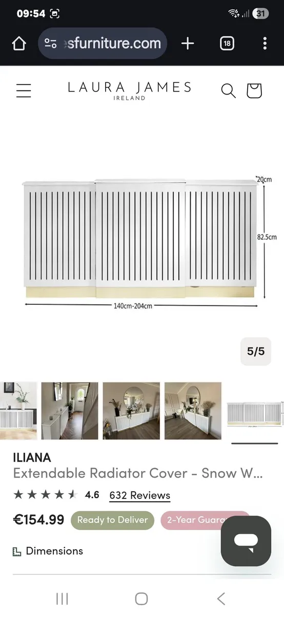 Radiator cover - Image 1