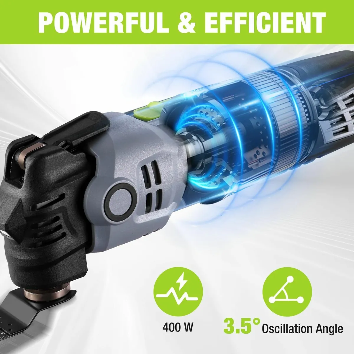 Multi Tool 400W 7 Speeds 15 000-23 000 RPM - Image 3
