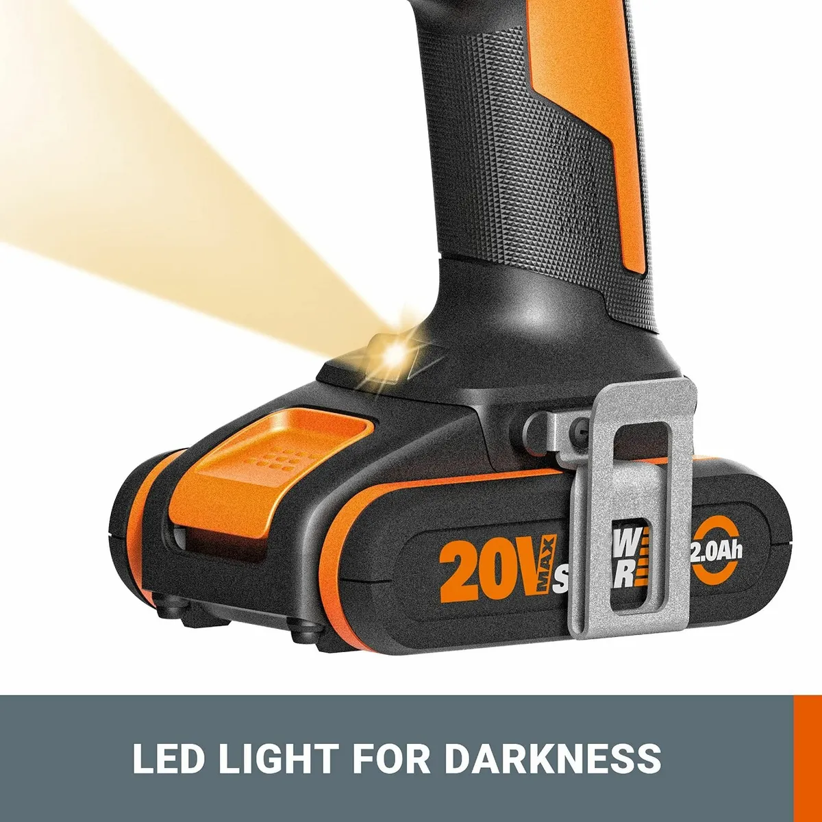 WX370.1 PowerShare 20V Cordless Combi Hammer - Image 3