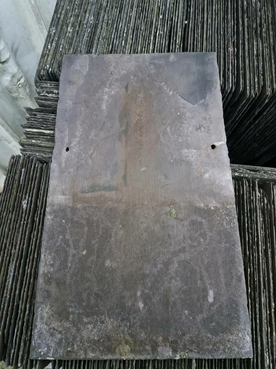 3000 qty 24x14 Reclaimed Bangor Blue Slates - Image 2